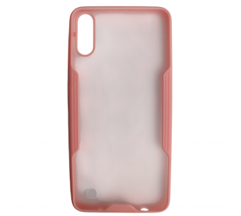                                     Чехол силиконовый Samsung A10 Limpid Case розовый#2133787