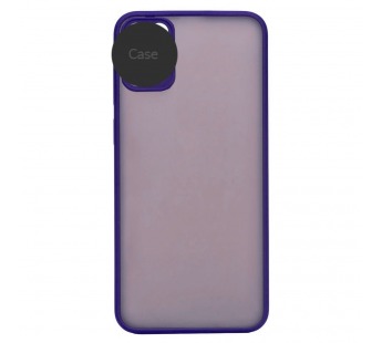                                     Чехол силикон-пластик Samsung A22 Skin Shell темно-синий#1754819