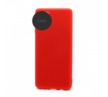                                 Чехол силиконовый Xiaomi Redmi 9T Soft Touch New красный#1751519