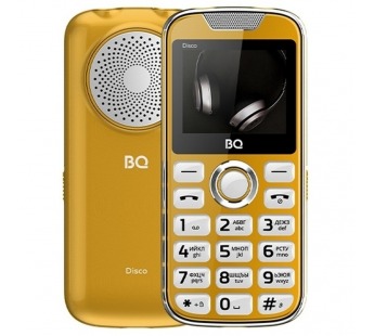                 Мобильный телефон BQ 2005 Disco золотой (2"/1600mAh)#1748977