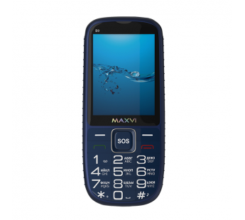                 Мобильный телефон Maxvi B9 Blue (2,8"/1,3МП/2000mAh)#1749027