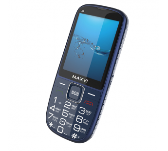                 Мобильный телефон Maxvi B9 Blue (2,8"/1,3МП/2000mAh)#1749033