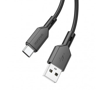 Кабель USB - Type-C Borofone BX70 3A 1m (черный)#1758304