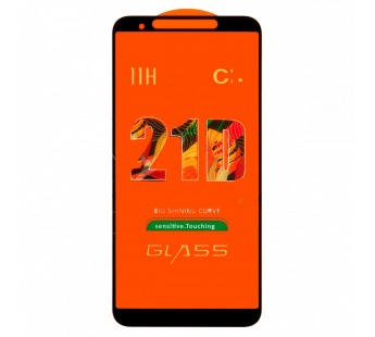 Защитное стекло "Полное покрытие" для Itel A27 Черный#2100066