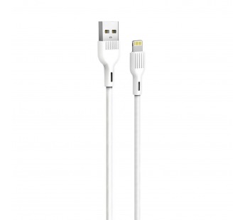 Кабель USB - Apple lightning SKYDOLPHIN S03L 100см 3A (white) (206471)#1750653