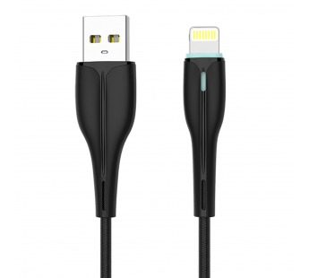 Кабель USB - Apple lightning SKYDOLPHIN S48L 100см 3A (black) (206484)#1750648