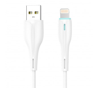 Кабель USB - Apple lightning SKYDOLPHIN S48L 100см 3A (white) (206485)#1749612