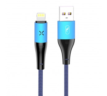 Кабель USB - Apple lightning SKYDOLPHIN S49L 100см 3A (blue) (206486)#1980779