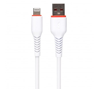 Кабель USB - Apple lightning SKYDOLPHIN S54L 100см 2,4A (white) (206489)#1749631