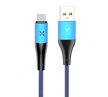 Кабель USB - Type-C SKYDOLPHIN S49T 100см 3A (blue) (206508)#1750681