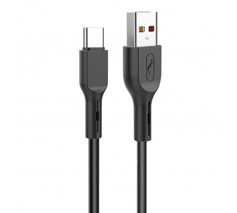 Кабель USB - Type-C SKYDOLPHIN S58T 2,4А (black) (206498)#1749649