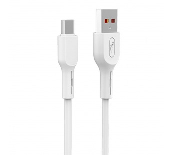 Кабель USB - Type-C SKYDOLPHIN S58T 2,4А (white) (206499)#1749650