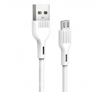 Кабель USB - micro USB SKYDOLPHIN S03V 100см 3A (white) (206450)#2030878