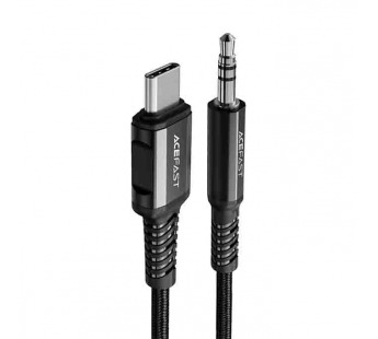 Аудио Адаптер ACEFAST C1-08 Type-C - 3.5mm AUX (черный) 1,2м#2136741