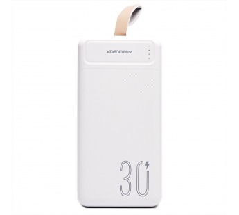 Портативный аккумулятор DENMEN DP17 30000 mAh (белый)#1862519