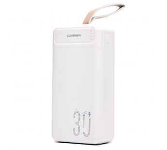 Портативный аккумулятор DENMEN DP17 30000 mAh (белый)#1862521