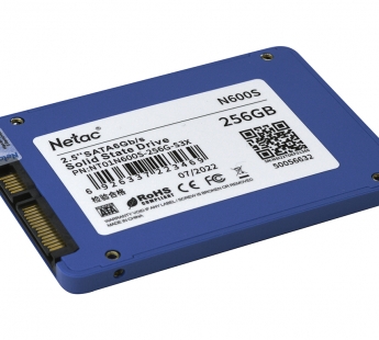 SSD диск 256GB 2.5" SATA NETAC NT01N600S-256G-S3X#1826440