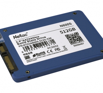 SSD диск 512GB 2.5" SATA NETAC NT01N600S-512G-S3X#1826442