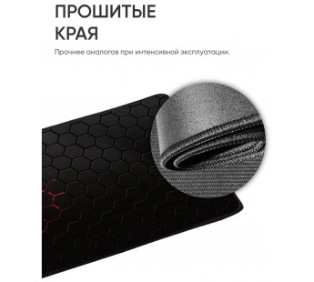 Коврик Vixion MP23 300x700x3 мм Соты (красный) #1888252