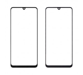 Стекло для переклейки на Samsung A315F Galaxy A31 + OCA (черный)#1753148