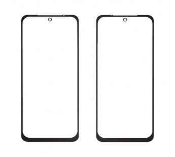 Стекло для переклейки на Xiaomi Redmi Note 10/10S (черный)#1753206