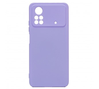 Чехол-накладка Activ Full Original Design для "Xiaomi Poco X4 Pro 5G" (light violet) (209859)#1756628