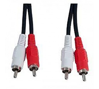 Кабель PERFEO  2xRCA вилка - 2xRCA вилка, 1 м. (R3001)#2109789