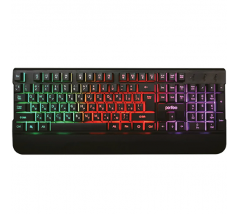 Клавиатура Perfeo "WINNER", GAME DESIGN, подсветка, USB, чёрный#1861311