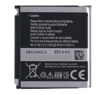                     Аккумулятор Samsung F700/M8800 AB563840CU (3.7V 1000 mAh)#1902481