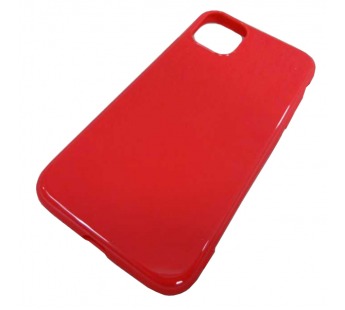                                 Чехол силиконовый iPhone 11 Pro Max ультратонкий глянец красный#1879240