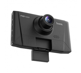 Автомобильный видеорегистратор HOCO DI17 3 камеры (черный)#1761182