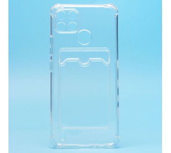 Чехол-накладка - SC278 с картхолдером для "Realme C21Y/C25Y" (transparent) (207836)#1760872