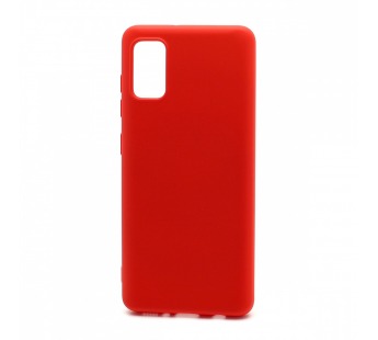 Чехол Silicone Case NEW ERA (накладка/силикон) для Samsung Galaxy A41 красный#1756000