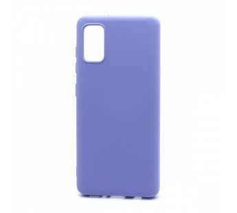 Чехол Silicone Case NEW ERA (накладка/силикон) для Samsung Galaxy A41 сиреневый#1756005