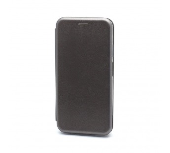 Чехол-книжка BF модельный (силикон/кожа) для Huawei P40 Lite серебристый#1755885