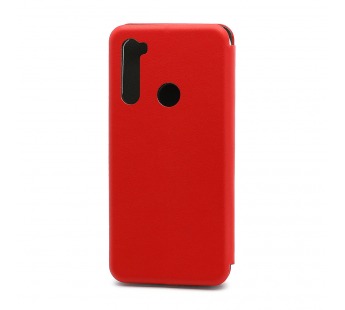 Чехол-книжка BF модельный (силикон/кожа) для Xiaomi Redmi Note 8 красный#1755835