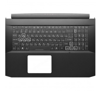 Топ-панель Acer Nitro 5 AN517-52 черная с подсветкой и узким шлейфом клавиатуры#1814553