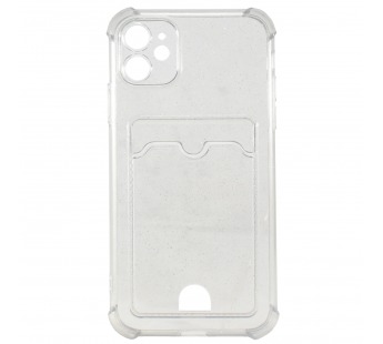 Чехол-накладка - SC300 с картхолдером для "Apple iPhone 11" (black) (207971)#1760068