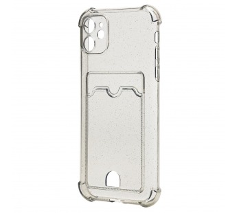 Чехол-накладка - SC300 с картхолдером для "Apple iPhone 11" (black) (207971)#2096556