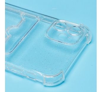 Чехол-накладка - SC300 с картхолдером для "Apple iPhone 11" (white) (207972)#2084925