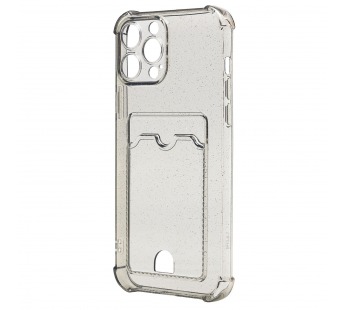 Чехол-накладка - SC300 с картхолдером для "Apple iPhone 12 Pro Max" (black) (207986)#2084922