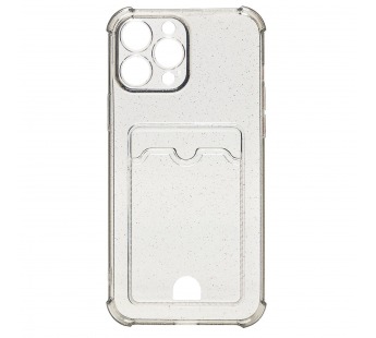 Чехол-накладка - SC300 с картхолдером для "Apple iPhone 12 Pro Max" (black) (207986)#2084923