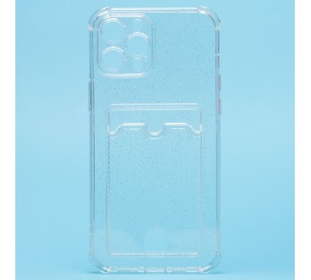 Чехол-накладка - SC300 с картхолдером для "Apple iPhone 12 Pro Max" (white) (207987)#2085278