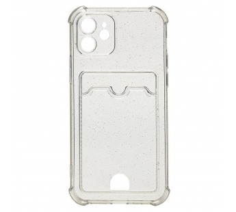 Чехол-накладка - SC300 с картхолдером для "Apple iPhone 12" (black) (207989)#2084911