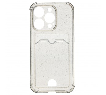 Чехол-накладка - SC300 с картхолдером для "Apple iPhone 14 Pro Max" (black) (208010)#1860506