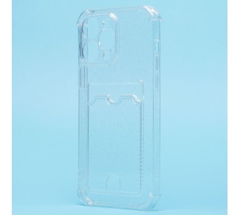 Чехол-накладка - SC300 с картхолдером для "Apple iPhone 14 Pro Max" (white) (208011)#1759228