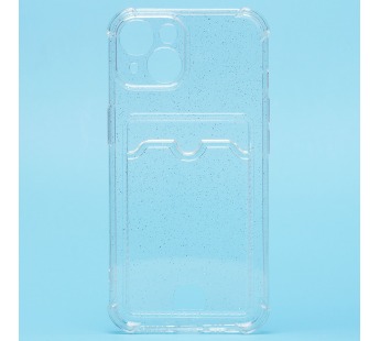 Чехол-накладка - SC300 с картхолдером для "Apple iPhone 14" (white) (208005)#1759223