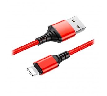 Кабель USB - Lightning Axtel AX54 (25см) красный#1771748