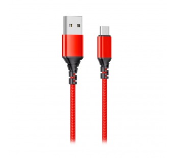 Кабель USB - Micro USB Axtel AX54 (100см) красный#1771753