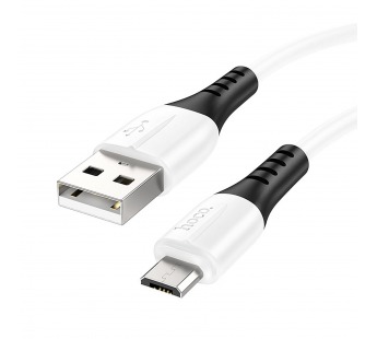 Кабель USB - Micro USB Hoco X82 (силикон) Белый#2006911